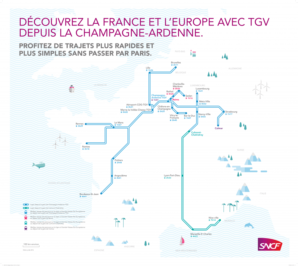 Réseau TGV – Gare Champagne-Ardenne TGV